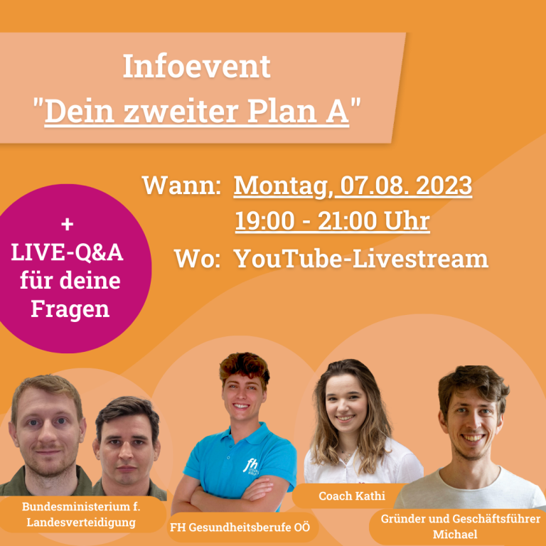 Infoevent Dein Zweiter Plan A MEDBREAKER MedAT